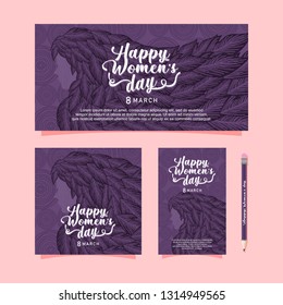Happy Women's Day vector 
