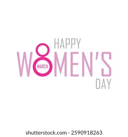 Happy Women's Day. Women's Day Vector design. Women's day. March 8