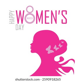 Happy Women's Day. Women's Day Vector design. Women's day. March 8