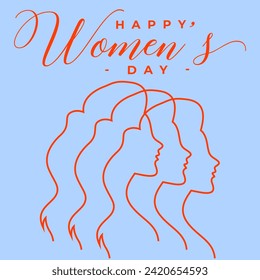 Happy Women's Day Vector File