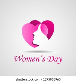 Happy Women's day vector illustration