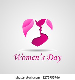 Happy Women's day vector illustration