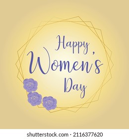 happy womens day vector illustration, international celebration womens day 8 march