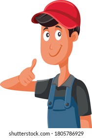 Happy Worker in Uniform Holding Thumbs Up

Professional mechanic technician making a sign of appreciation
