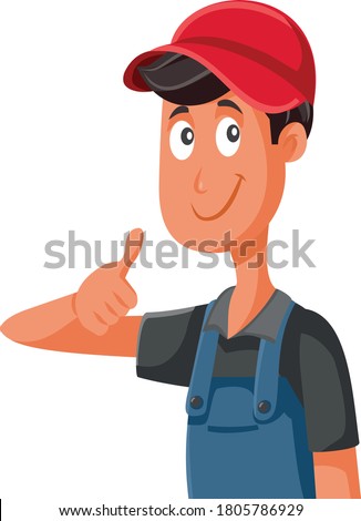 Happy Worker in Uniform Holding Thumbs Up

Professional mechanic technician making a sign of appreciation
