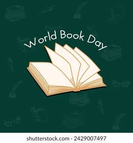 Happy World Book Day. World book day concept celebration event. World Book Day.