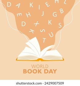 Happy World Book Day. World book day concept celebration event. World Book Day.