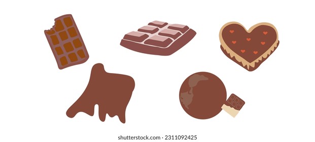 Happy world chocolate day ,vector graphic of world chocolate day good