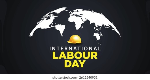 Happy World Labor Day banner. 1st May. International Labour Day. Design template. Vector illustration