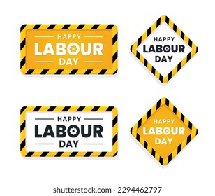 Happy World Labour Day Illustration Vector Design Background Day 1 May