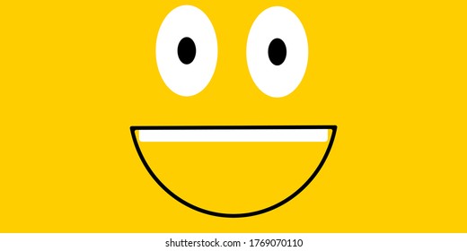 Happy world smile day, smiling National big happiness Fun thoughts emoji face emotion smiley Laughter lip symbol Smiling lips, mouth, tongue Funny teeth Vector laugh cartoon pattern Lol laughing haha