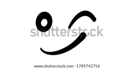 Happy world smile day and wink, smiling. National big happiness. Fun thoughts emoji face emotion Laughter lip symbol Smiling lips, mouth, tongue. Vector laugh cartoon pattern Lol laughing haha