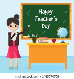 Happy World Teachers Day Background