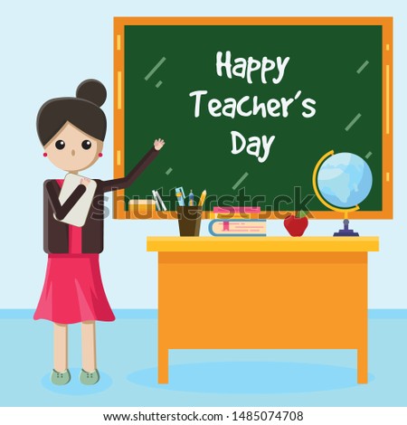 Happy World Teachers Day Background