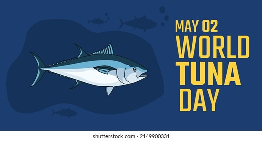 Happy World Tuna day illustration