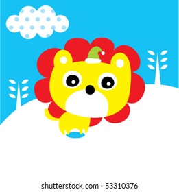 happy xmas lion