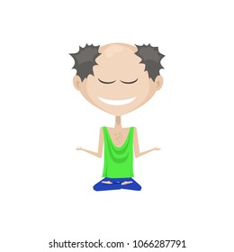 happy yoga at home
