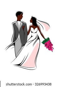 86 African Couple Marriage Vows Images, Stock Photos & Vectors ...