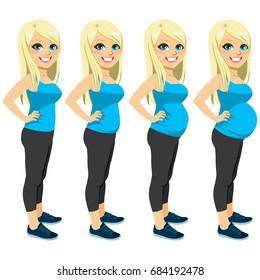 590 Pregnancy stages cartoon Images, Stock Photos & Vectors | Shutterstock