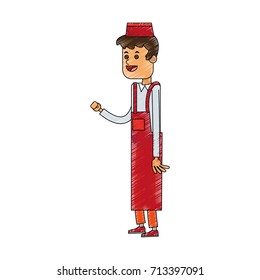 happy young chef icon image 