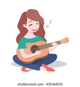 14,220 Girl holding guitar Images, Stock Photos & Vectors | Shutterstock