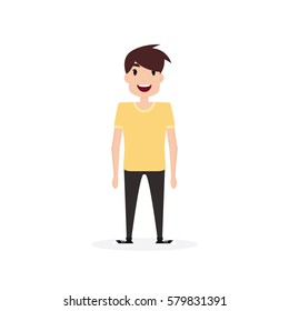Happy young person