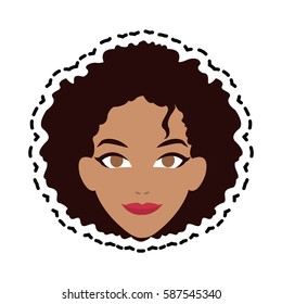 happy young woman icon image 