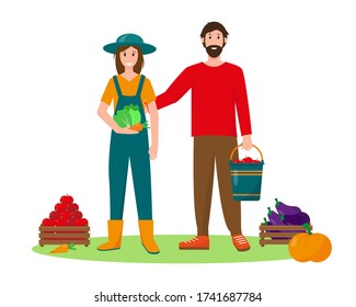 Elderly Couple Airport Suitcases Vector Isolated Stock Vector (Royalty ...