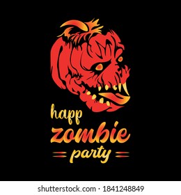 Happy Zombies party ghost skull t-Shirt, Funny T-Shirt, Zombie T-Shirt, halloween T-shirt, Halloweentown,