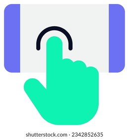 Haptic Feedback Icon for uiux, infographic, etc