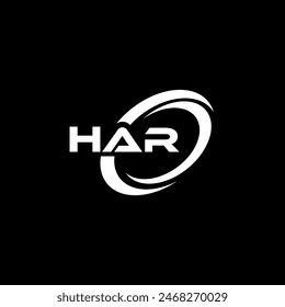 HAR Logo Design, Inspiration for a Unique Identity. Modern Elegance and Creative Design. Watermark Your Success with the Striking this Logo.