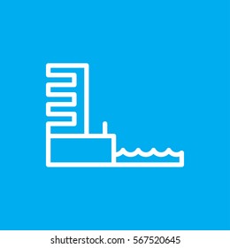 harbor icon illustration isolated vector sign symbol