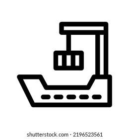harbor icon or logo isolated sign symbol vector illustration - high quality black style vector icons
