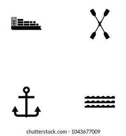 harbor icon set