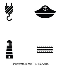 harbor icon set