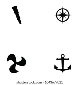 harbor icon set