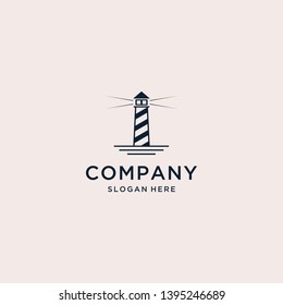 Harbor Light logo vector illustration