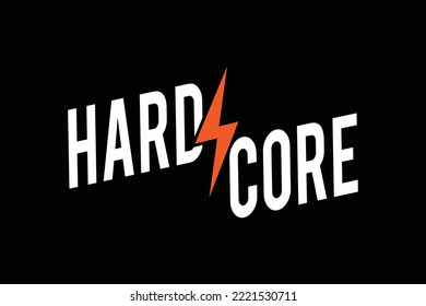 hard core Streetwear aesthetic vector design