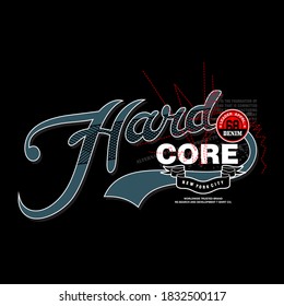 Tipografía rígida CORE para camiseta de impresión