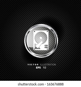 Hard disc icon