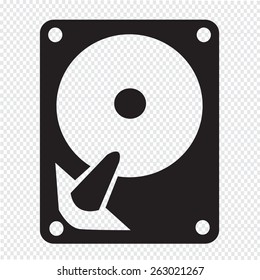 Hard disc icon