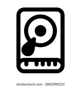 Hard Disk From Computer and PC Component Set