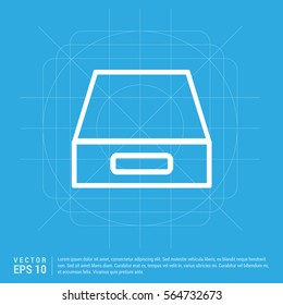 Hard disk drive icon 