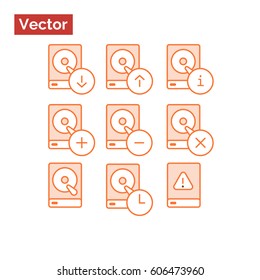 Hard disk drive operations modern style