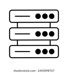 hard disk driver icon with white background vector stock illustration