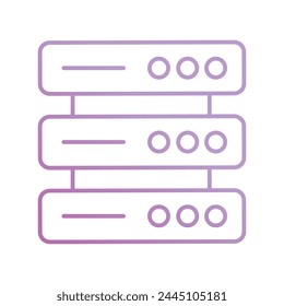 icono de controlador de disco duro con fondo blanco Vector ilustración de stock