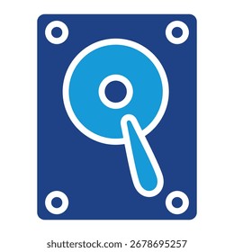 Festplattensymbol-Element für Design