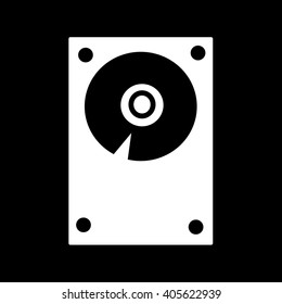 Hard Disk Icon Illustration design