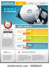 Hard Disk promotional brochure