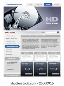 Hard Disk Sale promotional brochure